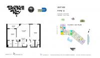 Unit 500 floor plan